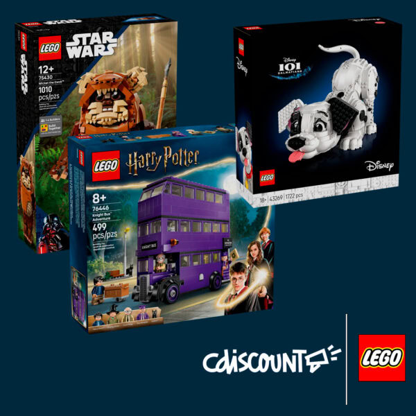 Chez Cdiscount : 50% de réduction sur le 2ème produit LEGO